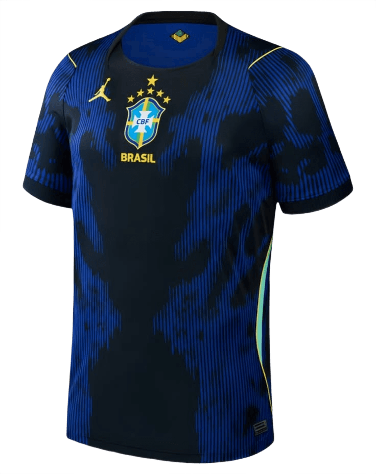 Brazil Away Kit 2026 Brazil football jersey, front view